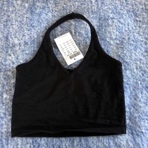 Brandy Black Halter neck top